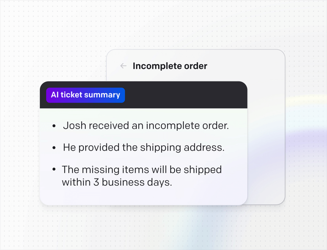AI help desk in Text App for lead generation