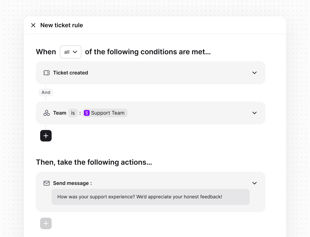 Automated data collection in Text App for reporting and analytics