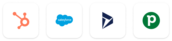 Salesforce, HubSpot, Pipedrive, Microsoft Dynamics logo