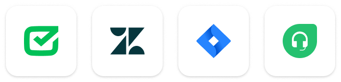 Zendesk, HelpDesk, Freshdesk, Jira logo