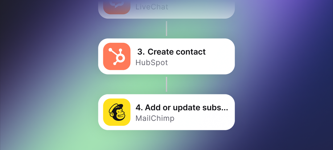 Text app workflows builder