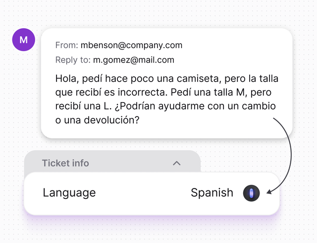 Text Intelligence in Text App for biotech