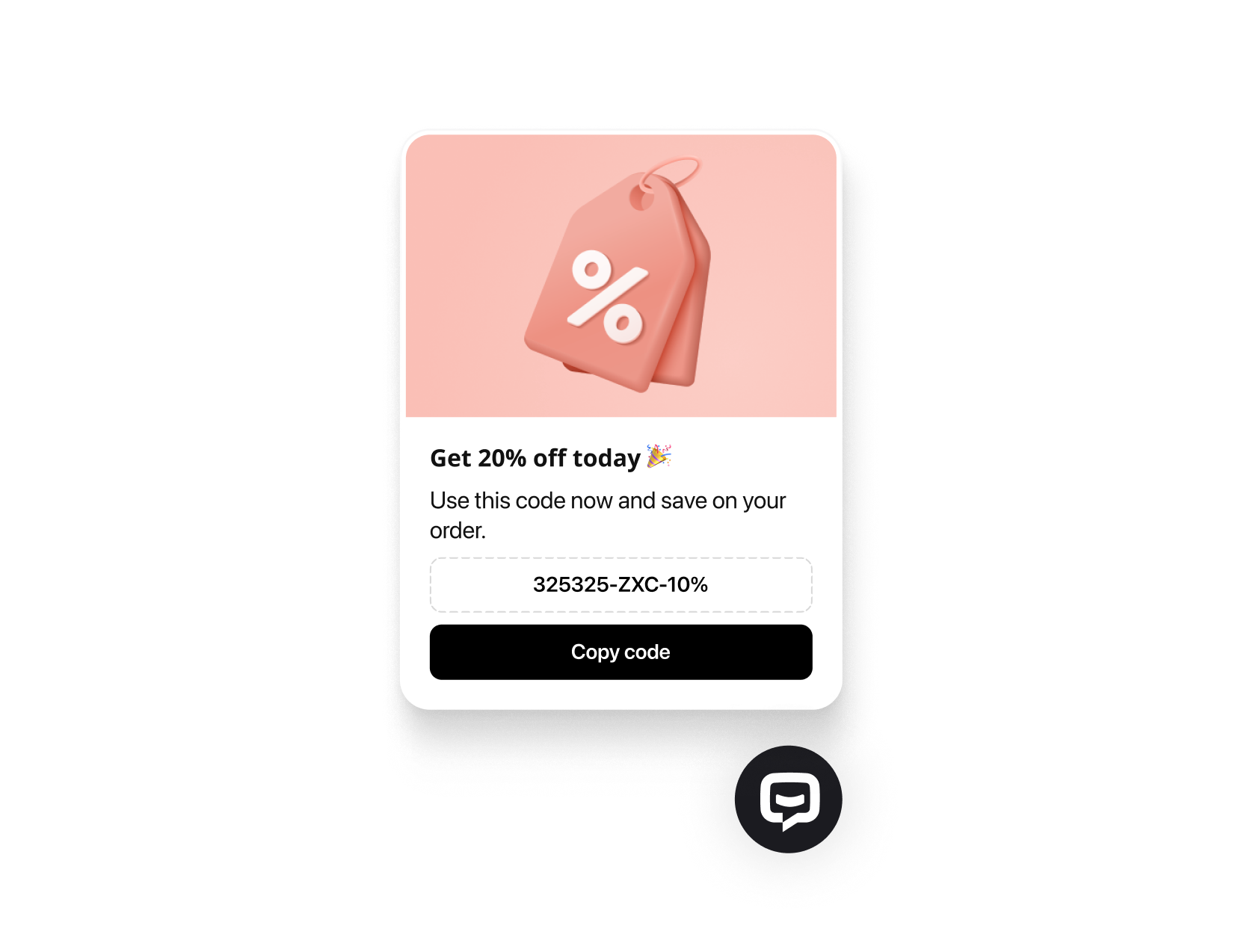 Text App eye catcher