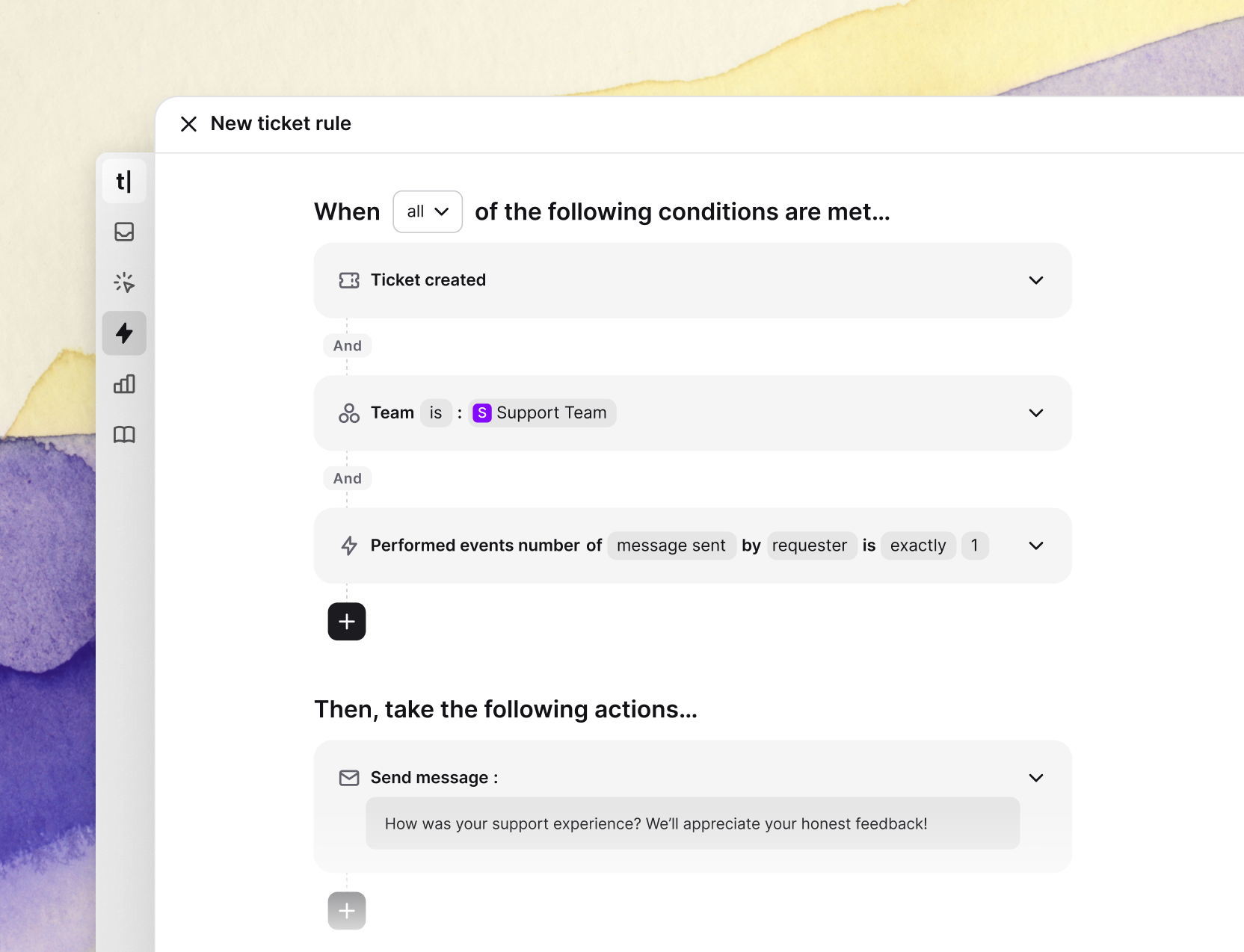 Text App spots trends and shifts in customer service so your team can act on what matter most.